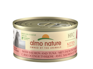 Almo Nature HFC kitten blik comp zalm&tonijn 70gr