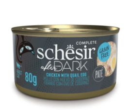 Schesir After Dark kat kip&kwartelei paté 80gr