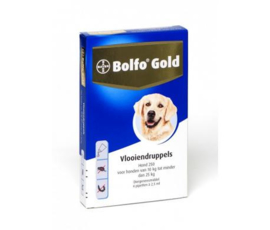 Bolfo Gold Honden 4 Pipetten 3 varianten