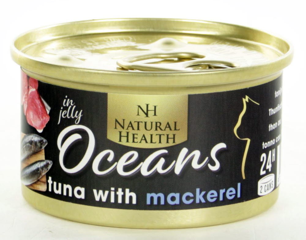 Natural Health Cat Oceans Tuna & Mackerel 85g