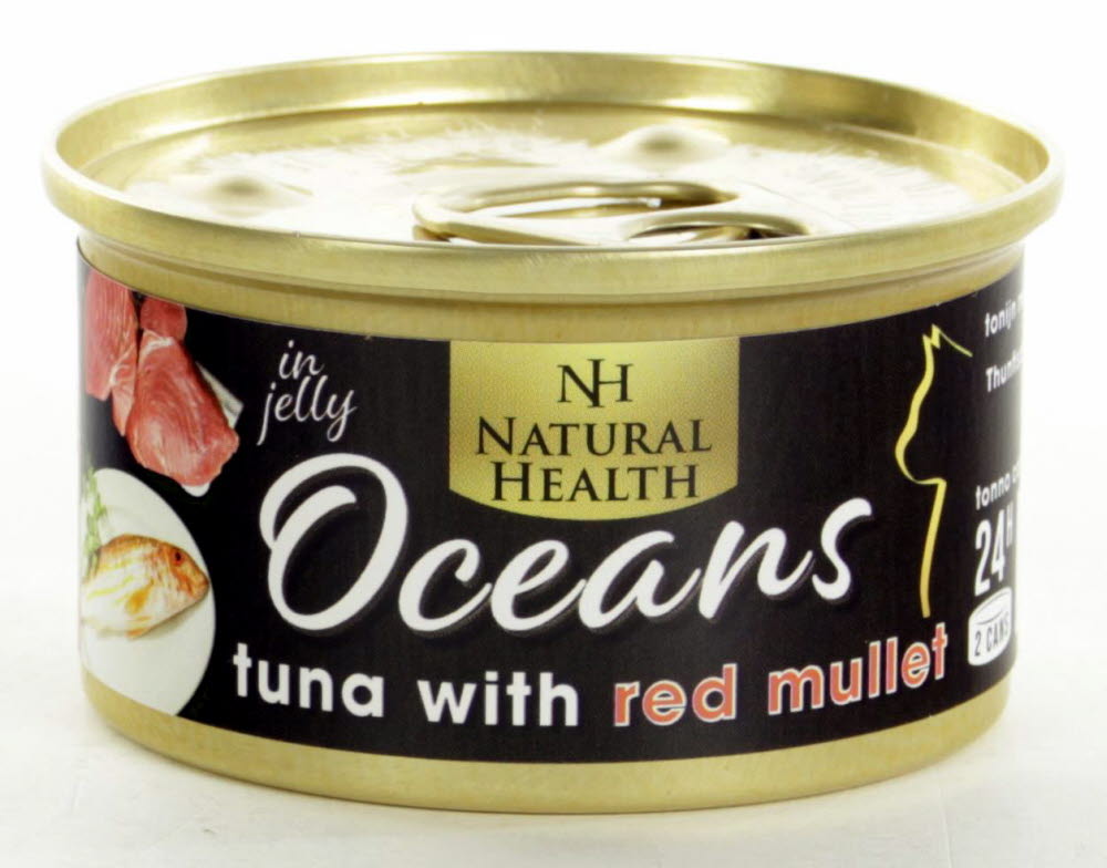 Natural Health Cat Oceans Tuna & Red Mullet 85g