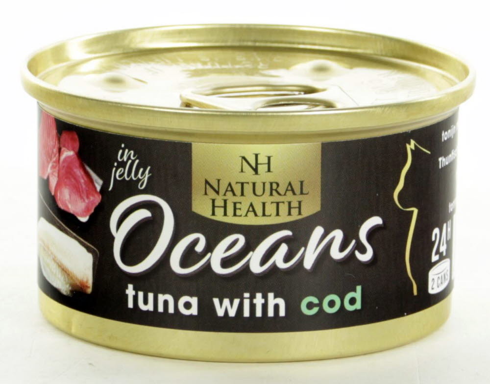 Natural Health Cat Oceans Tuna & Cod 85g