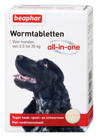 Wormtablet All-in-one 2,5-20kg