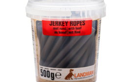 Jerkey strips en ropes 500 gram