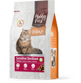 Hobby First Feline Sensitive Sterilised Kalkoen 4.5kg