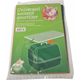 Universeel kattenbakfilter