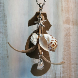 Ballchain met hanger "zeepaard"