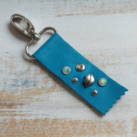 Tas- of sleutelhanger 'Blue sky'