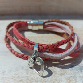 Roze armband "Madelon"