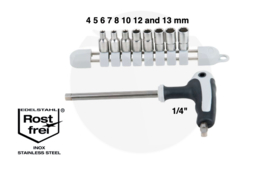 RVS Dopset 4 - 13 mm