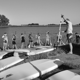 Sup lesson with  tour or rental