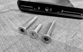 Alu foil mast bolts M8 x 60 mm and M8 x 35 for Duotone