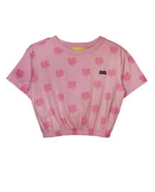 Bandy Button Lali cropped t-shirt - 4-5 jaar