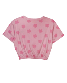 Bandy Button Lali cropped t-shirt - 4-5 jaar