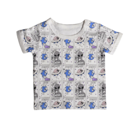 Anarkid Cartoon Short Sleeve  Tee