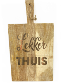 Stoere hapjesplank incl. gravure LIJFSPREUKEN/QUOTES