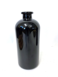 Vaas flesvorm zwart