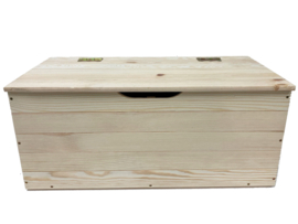 Grote houten kist 73 x 36 x 32 cm ZONDER GRAVURE