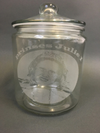 Snoepot Groot met foto gravure