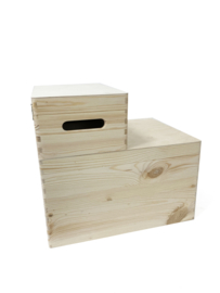 Houten kist klein 29 x 20 x 13 cm ZONDER gravure