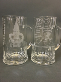 Bierpul met foto gravure