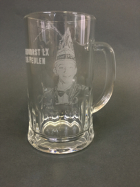 Bierpul met foto gravure
