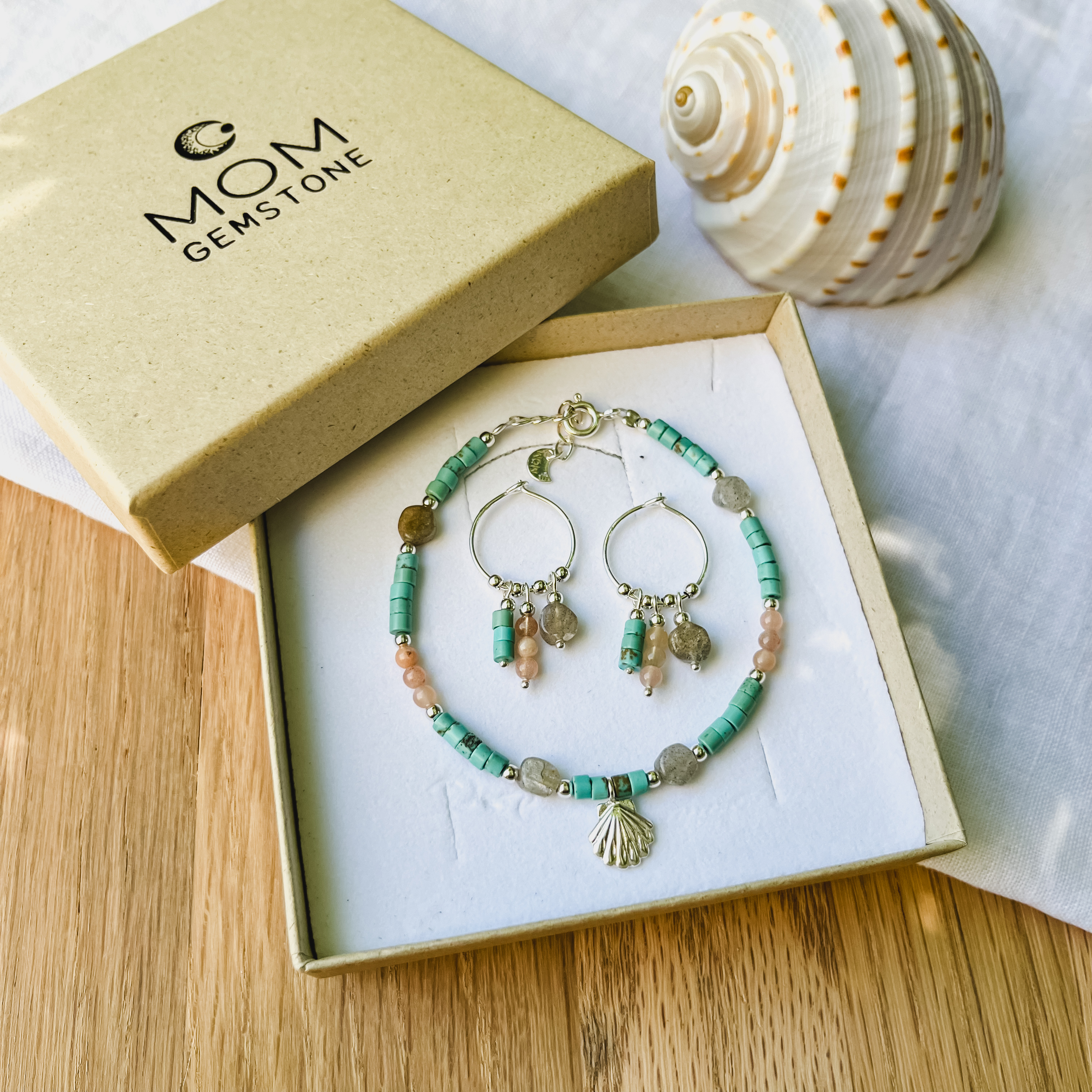 Oorbellen Ocean Pebbles