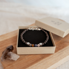 Leren Christelijke Kruis Armband - Christelijke Sieraden ™ | Nr. 1