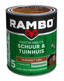 Rambo Schuur & Tuinhuis Transparant Hg