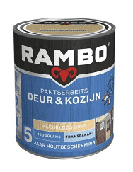 Rambo Deur & Kozijn Transparant Zg
