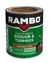 Rambo Schuur & Tuinhuis Transparant Zg