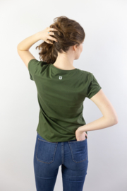 Principle Promise - Ladies T-shirt - Moss Green