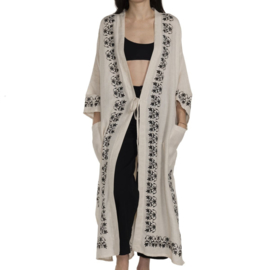 Kaftan / kimono 'Azra' blockprint