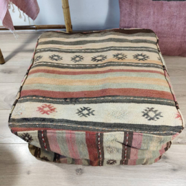 Vintage kelim poef