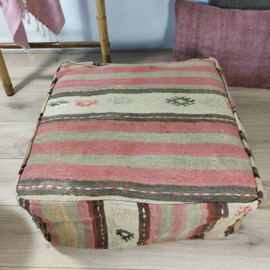 Vintage kelim poef