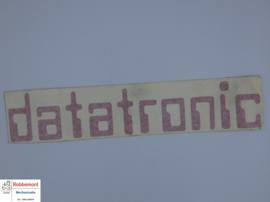 MF 3580305M1 TRANSFER/STICKER "DATATRONIC"