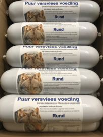 rund puur versvlees voeding