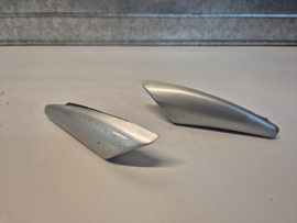 Set 2x Bovenstukje Spatlap  Achterzijde Grijs gebruikt voor Mazda MX5 NA