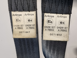 Set gordels beige gebruikt  voor de Mazda MX-5 NB