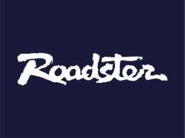 Sticker Logo Roadster Wit | Mazda MX5 MX-5