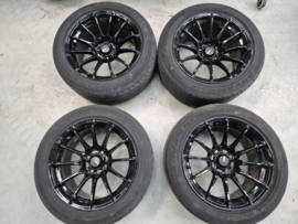 Set Konigs Velgen met Yokohama banden 205/50/15 Mazda MX-5 NA/NB/NBFL