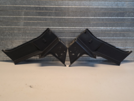 Set Zijkappen Kunststof (gordelkap) zwart gebruikt voor de Mazda MX-5 NB/NBFL