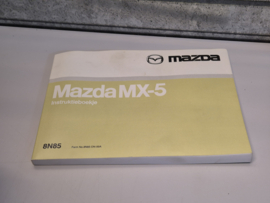 Mazda MX5 MX-5 origineel Nederlands Instructie boekje 8N85 voor de NB uit 2000
