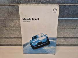 Mazda MX5 MX-5 origineel Engels instructie boekje 8Q98 voor de NBFL