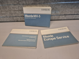Mazda MX5 MX-5 origineel Italian Setje Instructie boekjes voor de NA