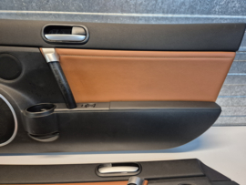 Set Stoelen Camel Leder met deurpanelen voor de Mazda MX-5 NC