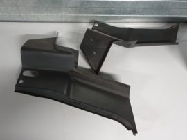 Setje Zijkappen Kunststof (gordelkap) Zwart gebruikt voor de Mazda MX-5  NA/ NB/NBFL