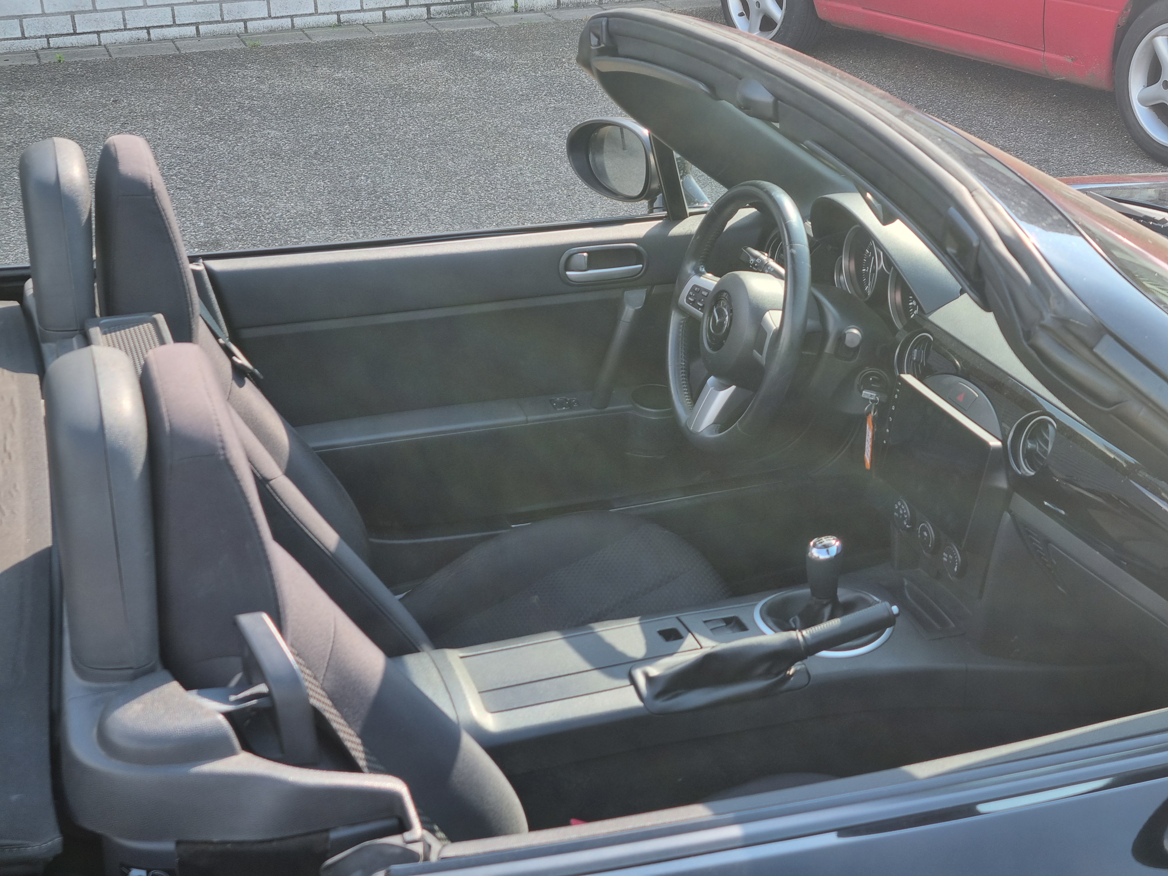 Verkocht = Mazda MX5 MX-5 Cabrio NC 1.8 | 2007 Zwart