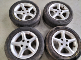 Set Velgen met Hankook banden 185/60/R14 Mazda MX-5 NA/NB/NBFL