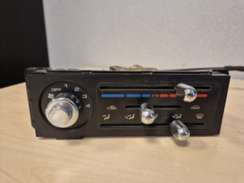 Bedieningspaneel kachel met airco Chroom compleet gebruikt voor de Mazda MX5 NA